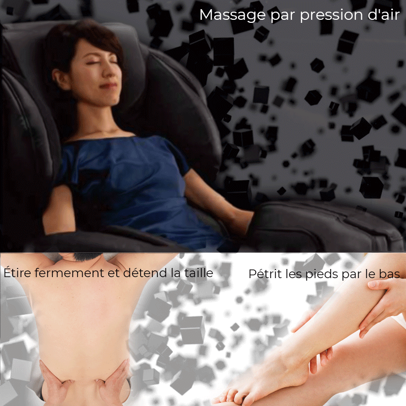 Massage par pression d'air